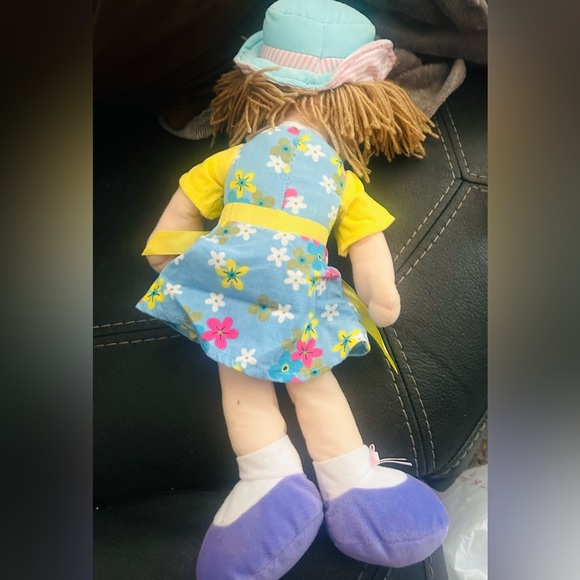 Goffa Rag Doll Floral Spring Dress 19” - Picture 3 of 4